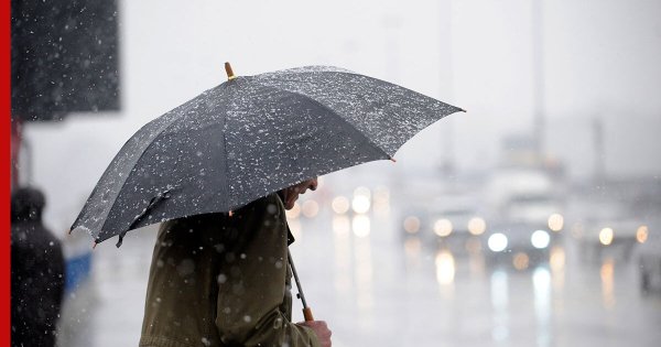 Мокрый снег с дождем