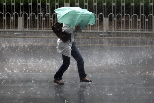 Сильный дождь