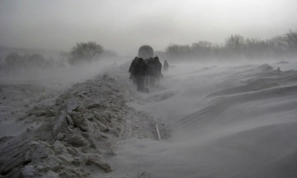 Страшная Снежная буря