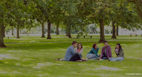 Люди в парке