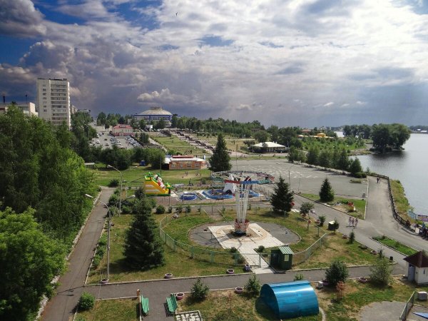 Парк Бондина в ниж. Тагиле