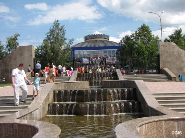 Фонтаны в парке Бондина Нижний Тагил