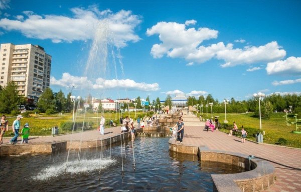 Парк Бондина Нижний Тагил фонтаны