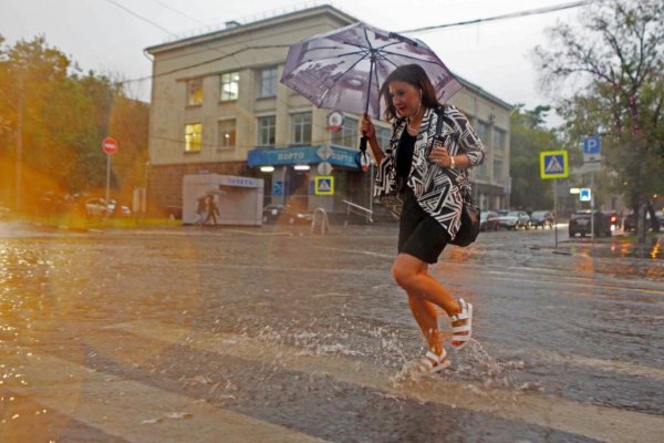Летний дождь в Москве