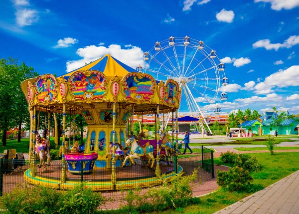 Крылатское парк сказка аттракционы