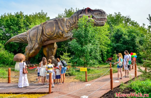 Дино парк сказка в Крылатском