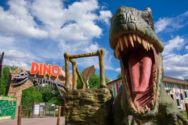 Динопарк - парк динозавров в Москве