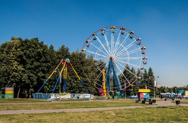 Колесо обозрения Липецк Нижний парк