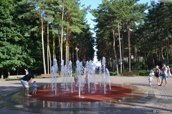 Парк Победы Липецк фонтан