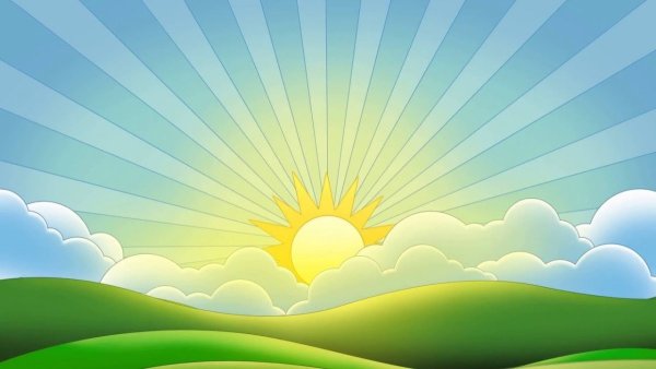 Фон солнышко