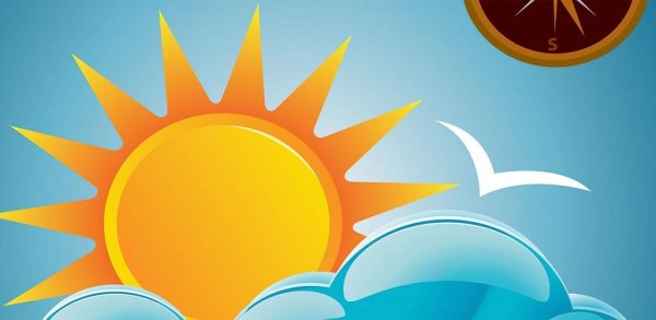 Заставка программы прогноз погоды