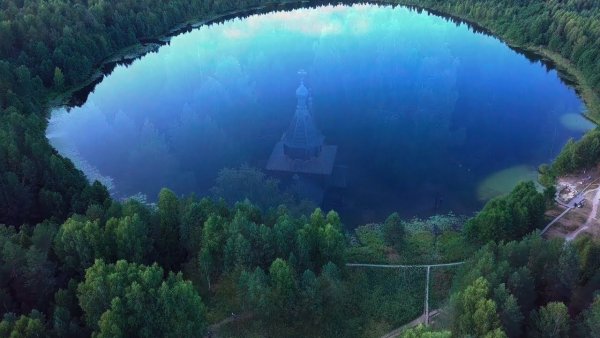 Китеж град озеро Светлояр