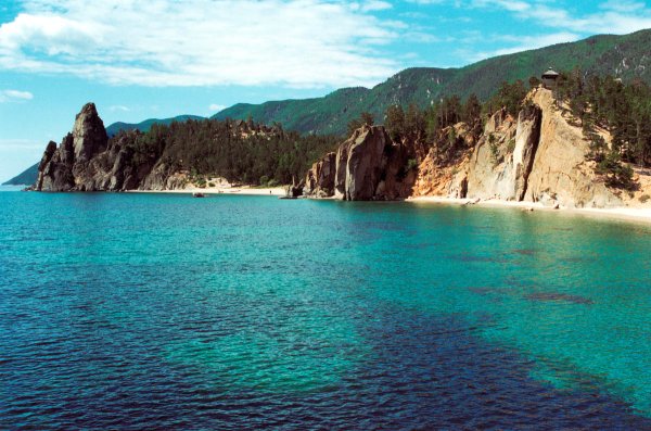 Светящаяся вода на Байкале