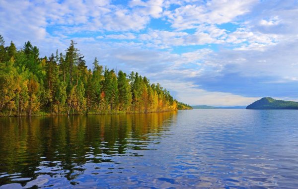 Пейзаж Усть-Илимск Ангара
