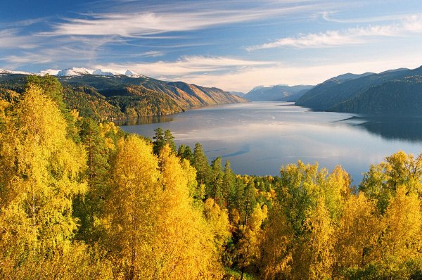 Телецкое озеро золотое озеро горного Алтая