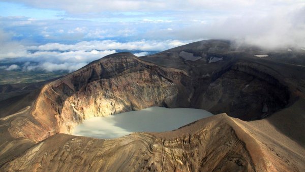 Озеро малый Семячик, Камчатка