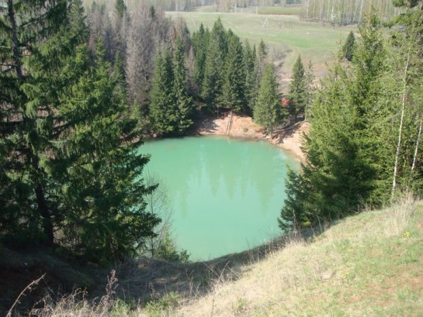 Озеро зеленое Марий Эл Помары