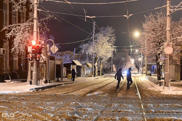Заснеженный Краснодар