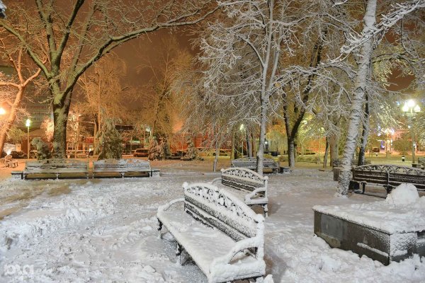Снег в Краснодаре