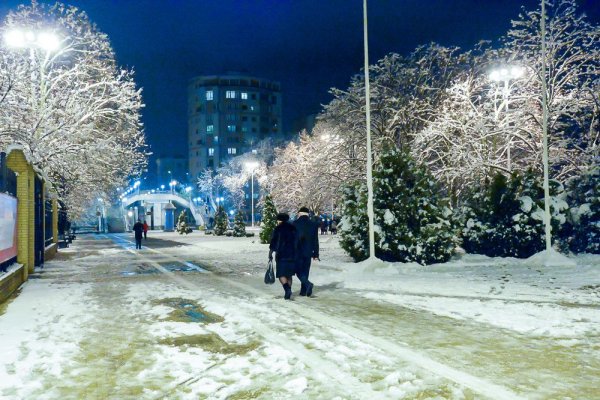 Краснодар в январе