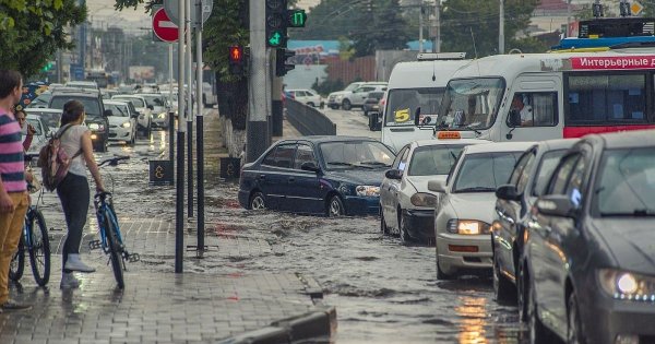Ливень в Краснодаре