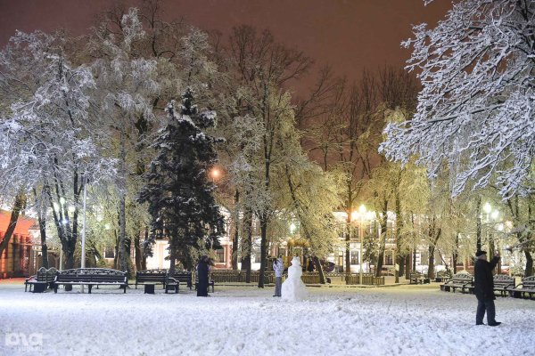 Улицы Краснодара зимой
