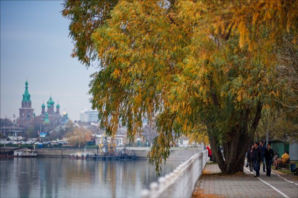 Набережная Краснодар ноябрь