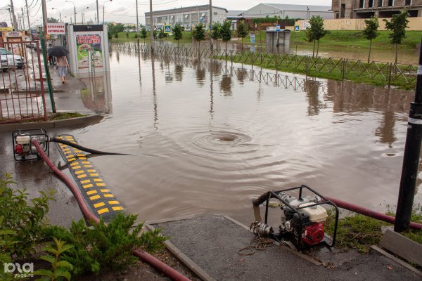 Потоп в Краснодаре , ул. Московская