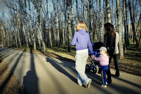 Прогулка весной