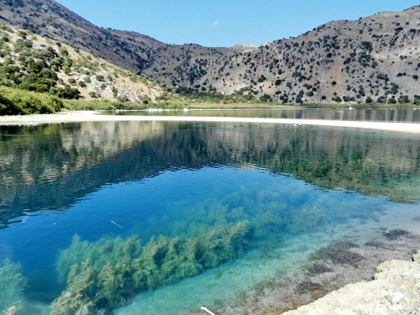 Озеро Курна озёра Греции