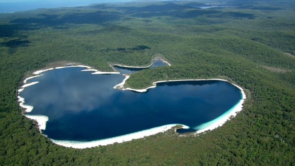 Остров Фрейзер Австралия висячие озера
