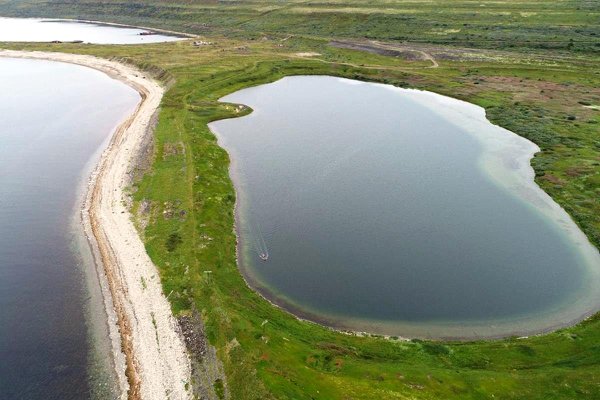 Остров Кильдин Мурманская область озеро Могильное