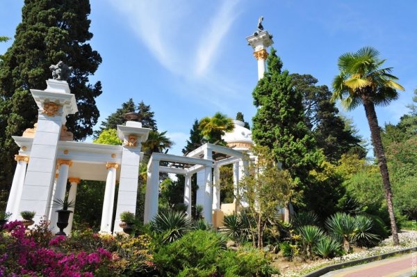 Ботанический парк Дендрарий в Сочи