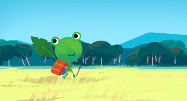 Лягушонок из гугл