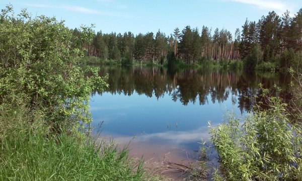 Озеро глубокое Каракан