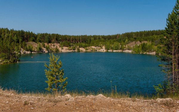 Озеро Апрелька Гурьевский район