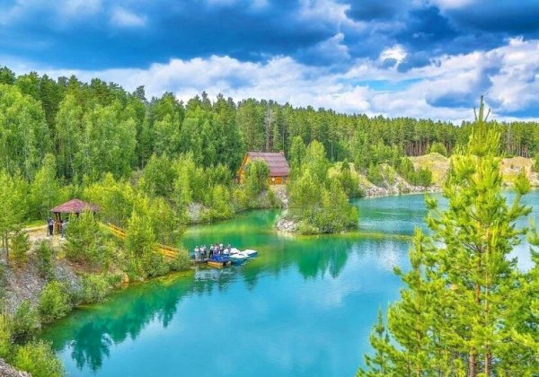 Маслянино Новосибирской мраморное озеро