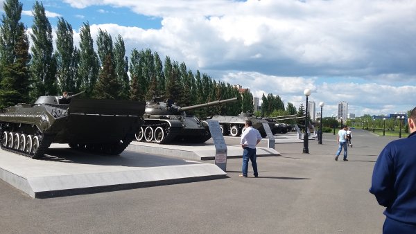 Мемориальный парк Победы в Казани