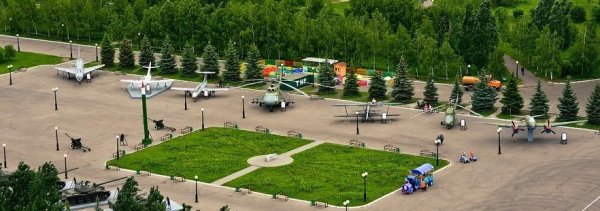 Мемориальный парк Победы в Казани
