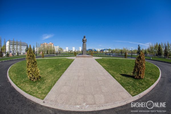 Парк Победы Казань сверху