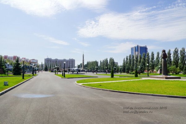 Парк Победы весной Казань