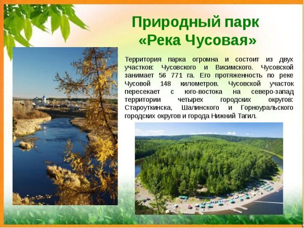 Заповедники Урала Свердловской области список