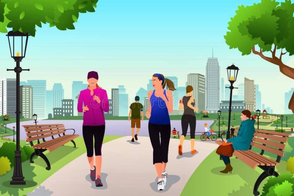 Нарисовать человека в парке