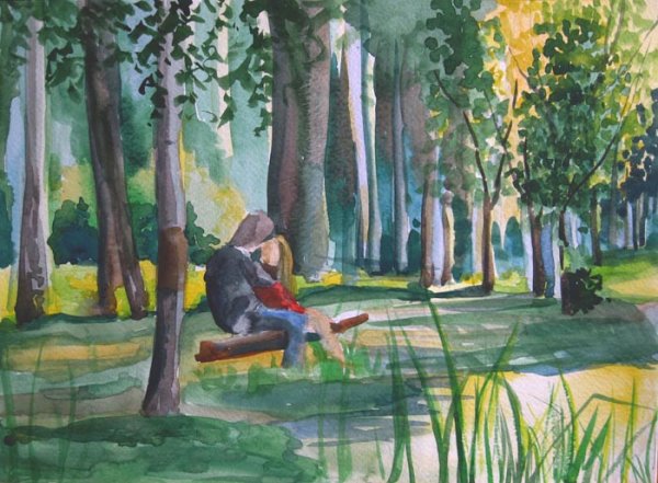 Композиции в парке