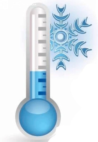 Термометр холодно