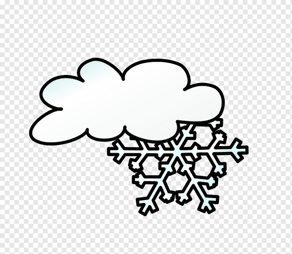 Снег раскраска