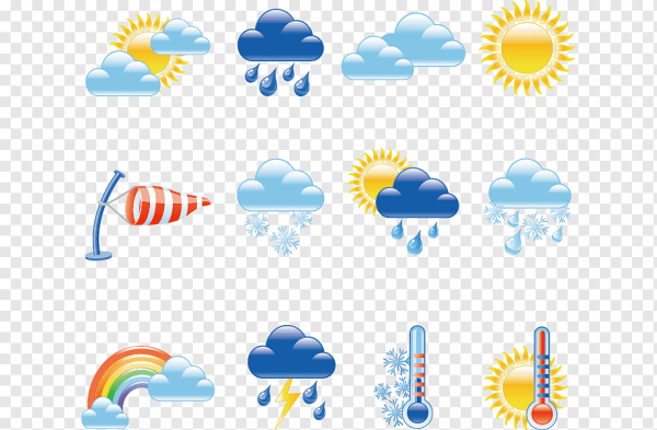 Погодные значки ветер