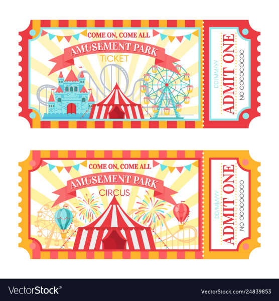 Билет на аттракцион