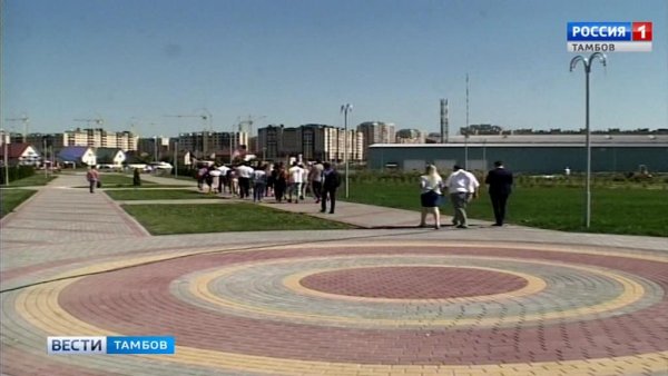 Олимпийском парке Тамбов