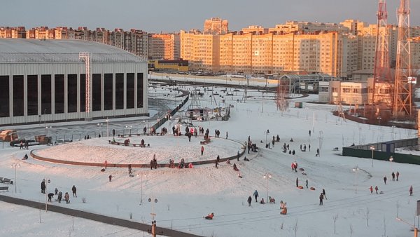 Горка Олимпийский парк Тамбов
